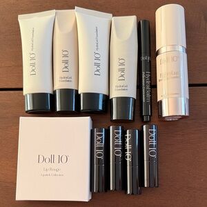 Doll 10 Neutral meduim/ deep Foundation & Lip Rouge Set
